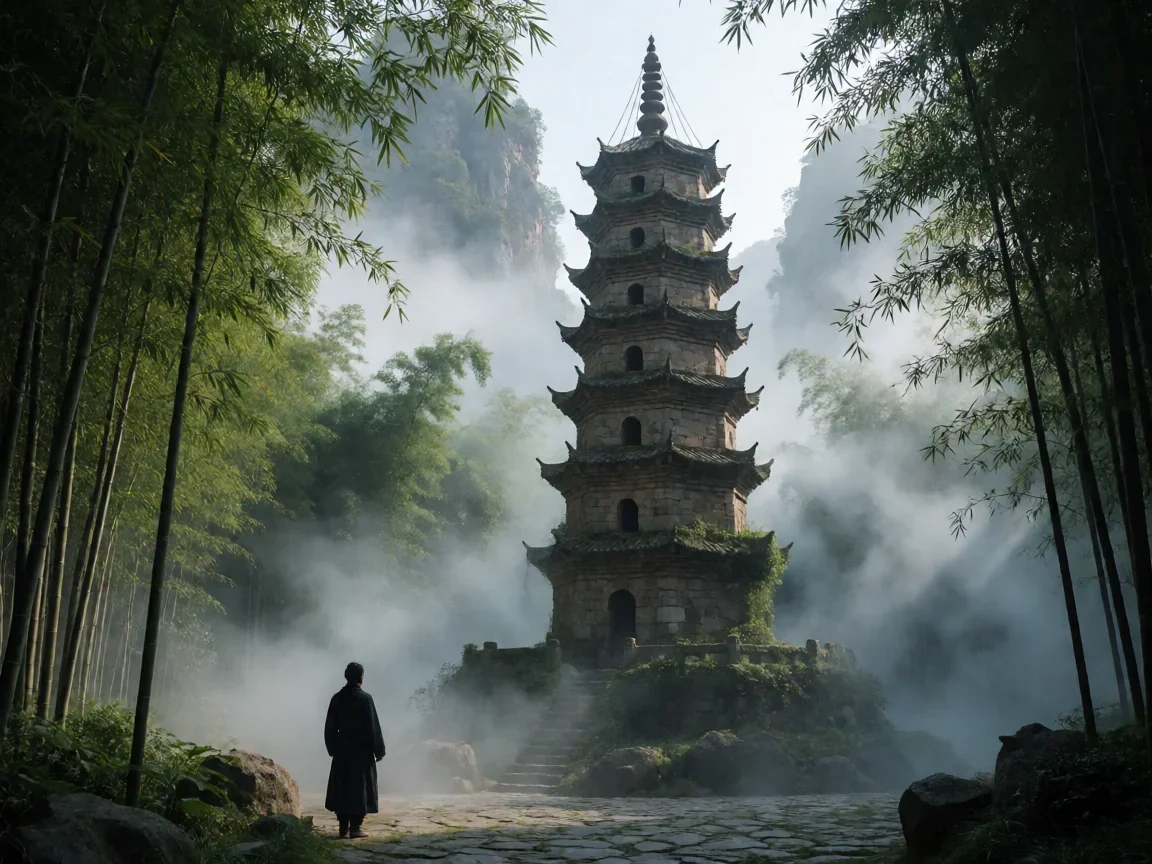 梦幻西游修炼阁的竹林古塔