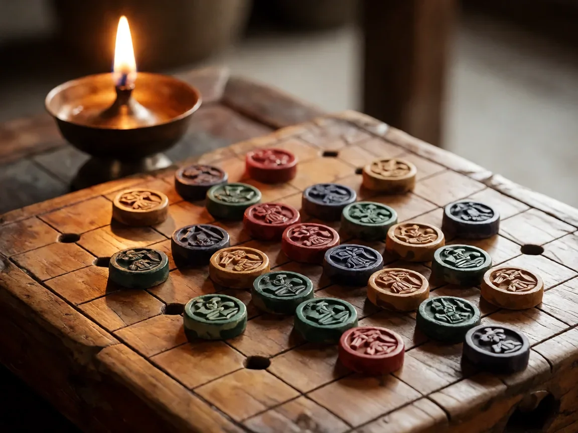 军棋小兵可以吃司令吗,木质棋盘上的棋子等级展示
