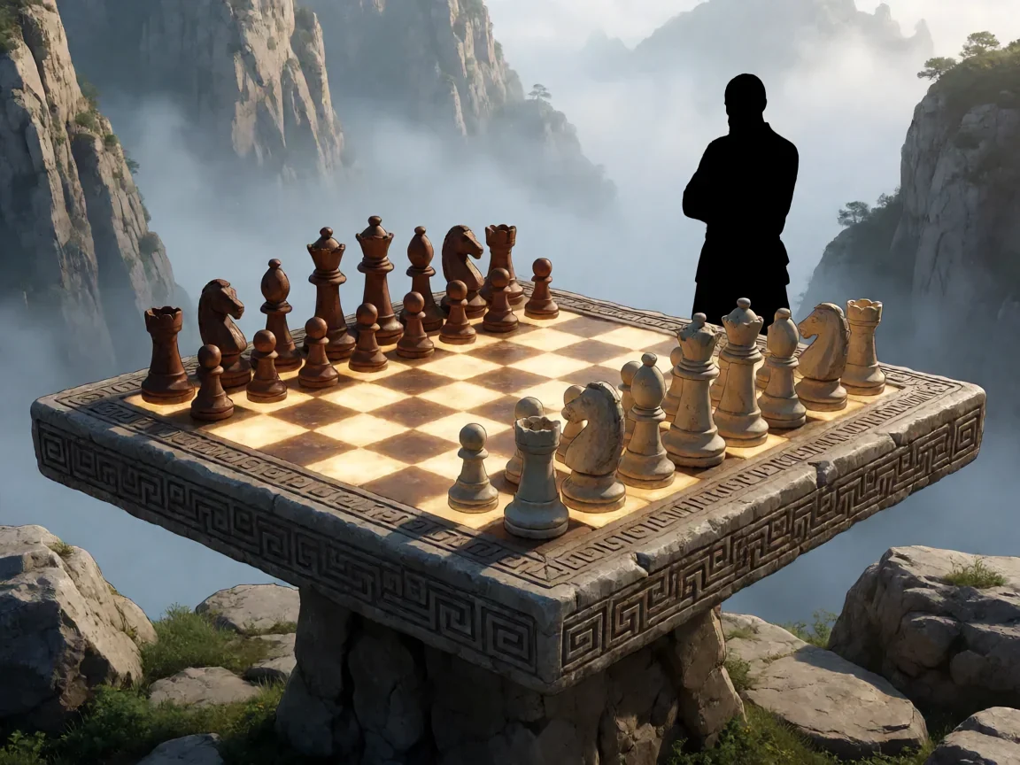 王者自走棋最强阵容的棋子布局剪影