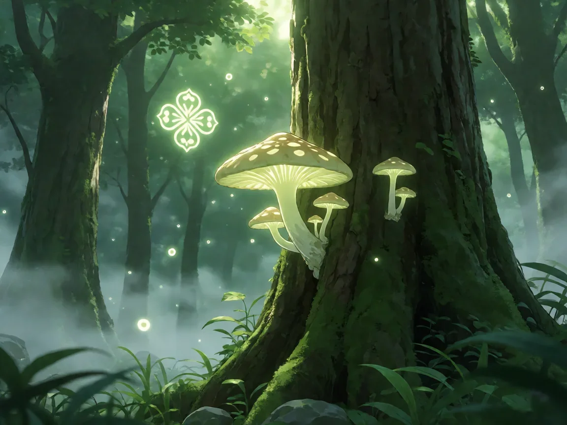 原神树王圣体菇在哪采集的树干光菇