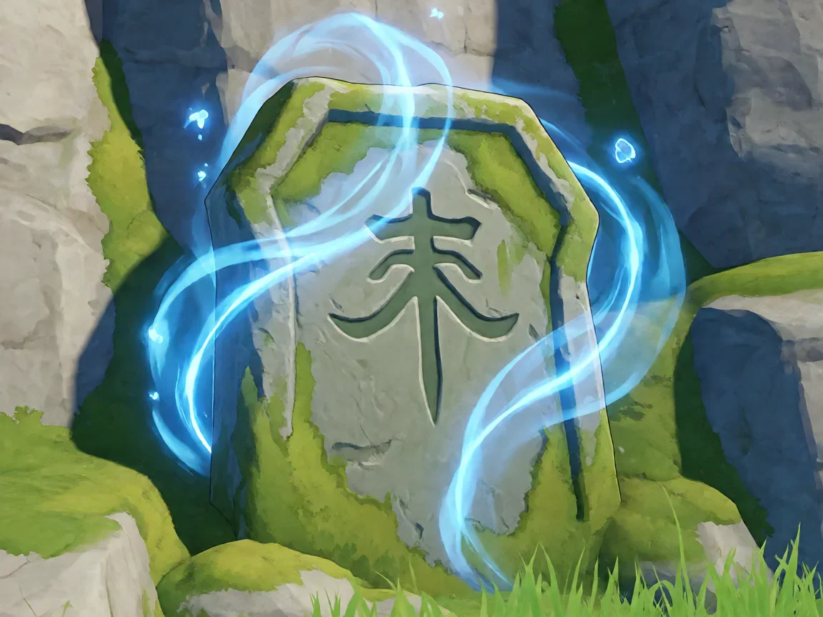 原神古云有螭任务三个碎片位置的石碑幻光
