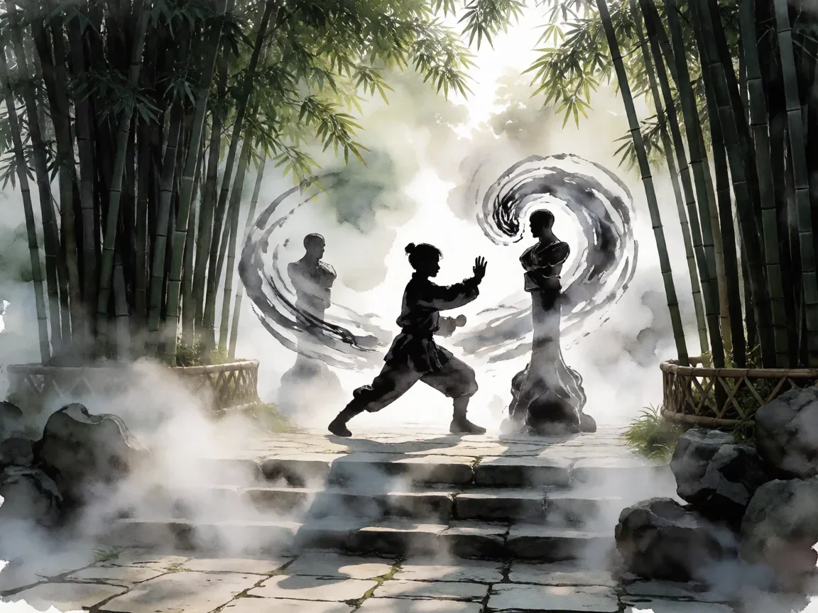 神武手游天策孩子培育计划·竹林修炼剪影