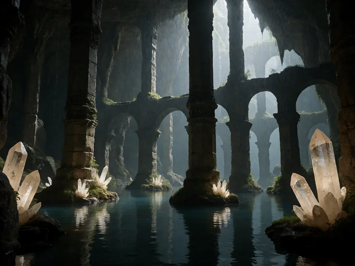 空洞骑士泪水之城,雨水浸润的古代城邦全景