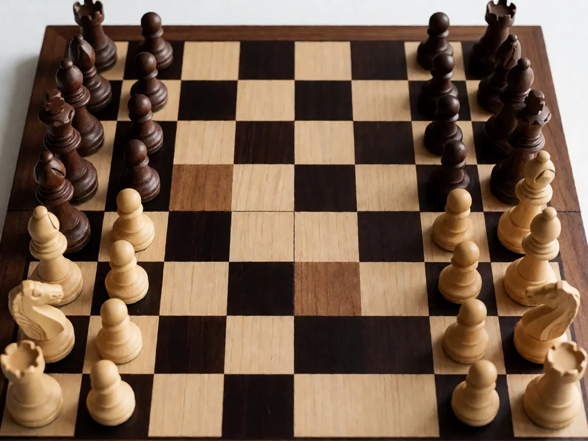 国际象棋的规则和走法,棋盘的布局与棋子初始摆放