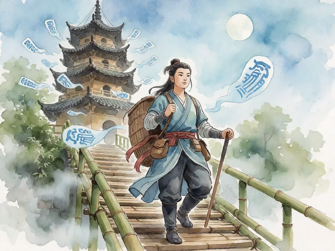 神武飞升129到150需要多少经验,水墨竹林中的修士剪影