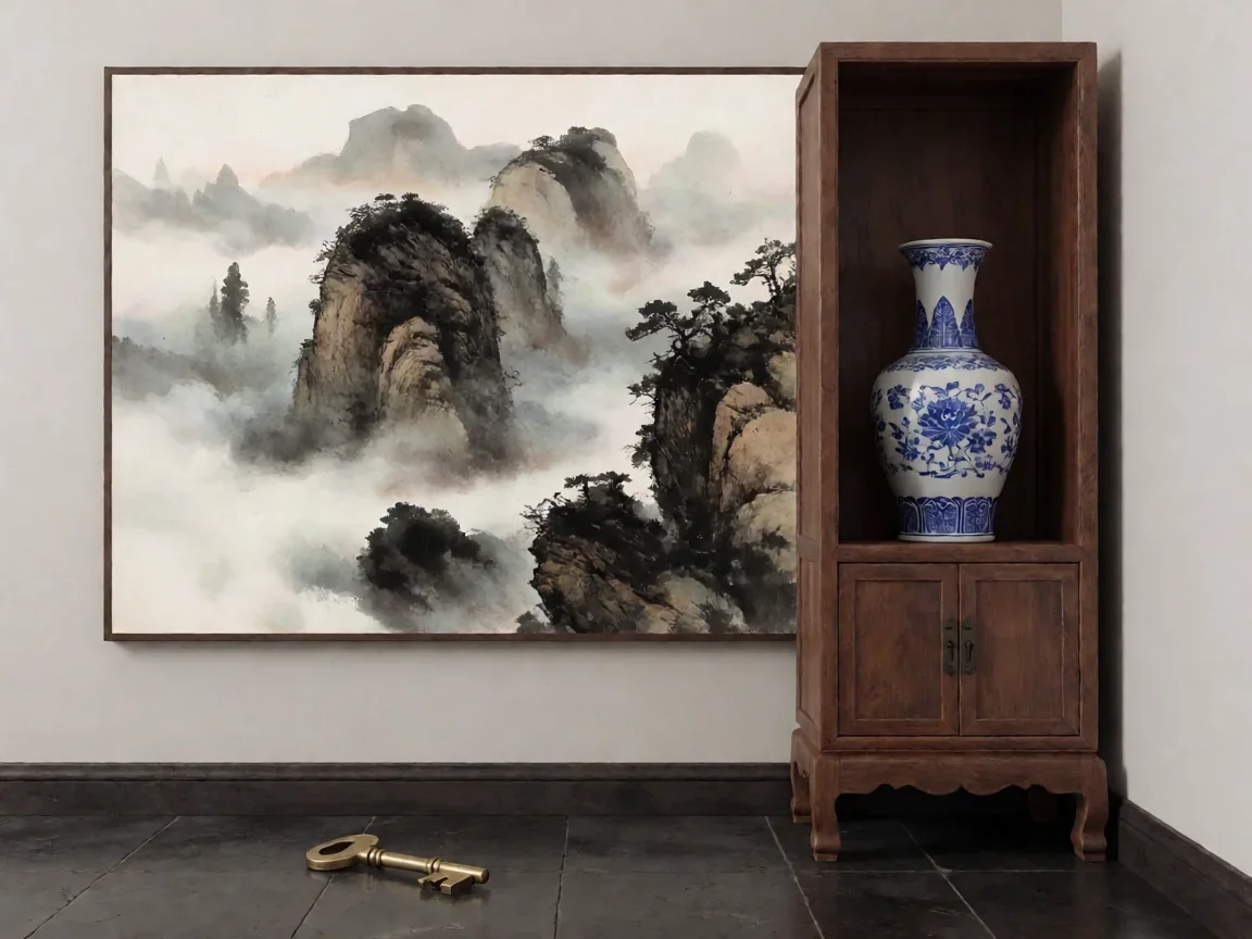 纸嫁衣4第四章全部图解 橱柜花瓶对齐