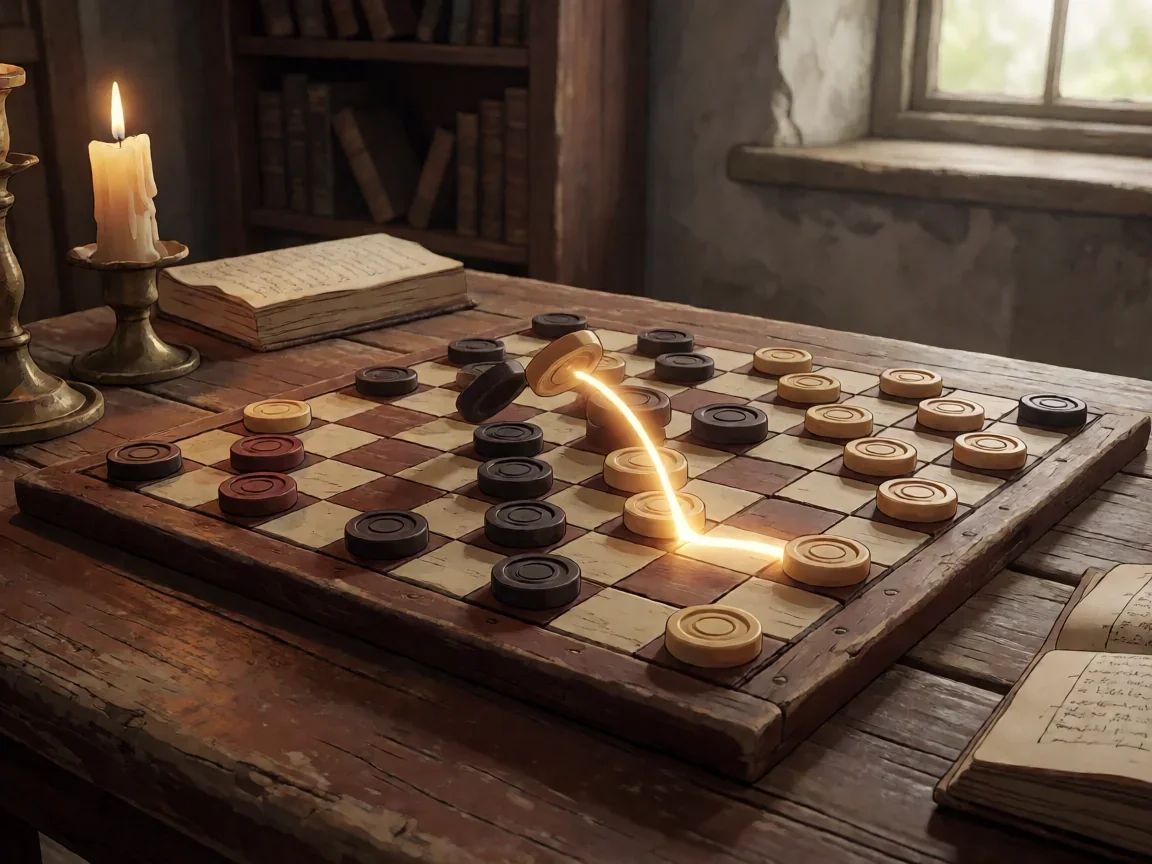 跳棋规则,连跳清通棋路瞬间
