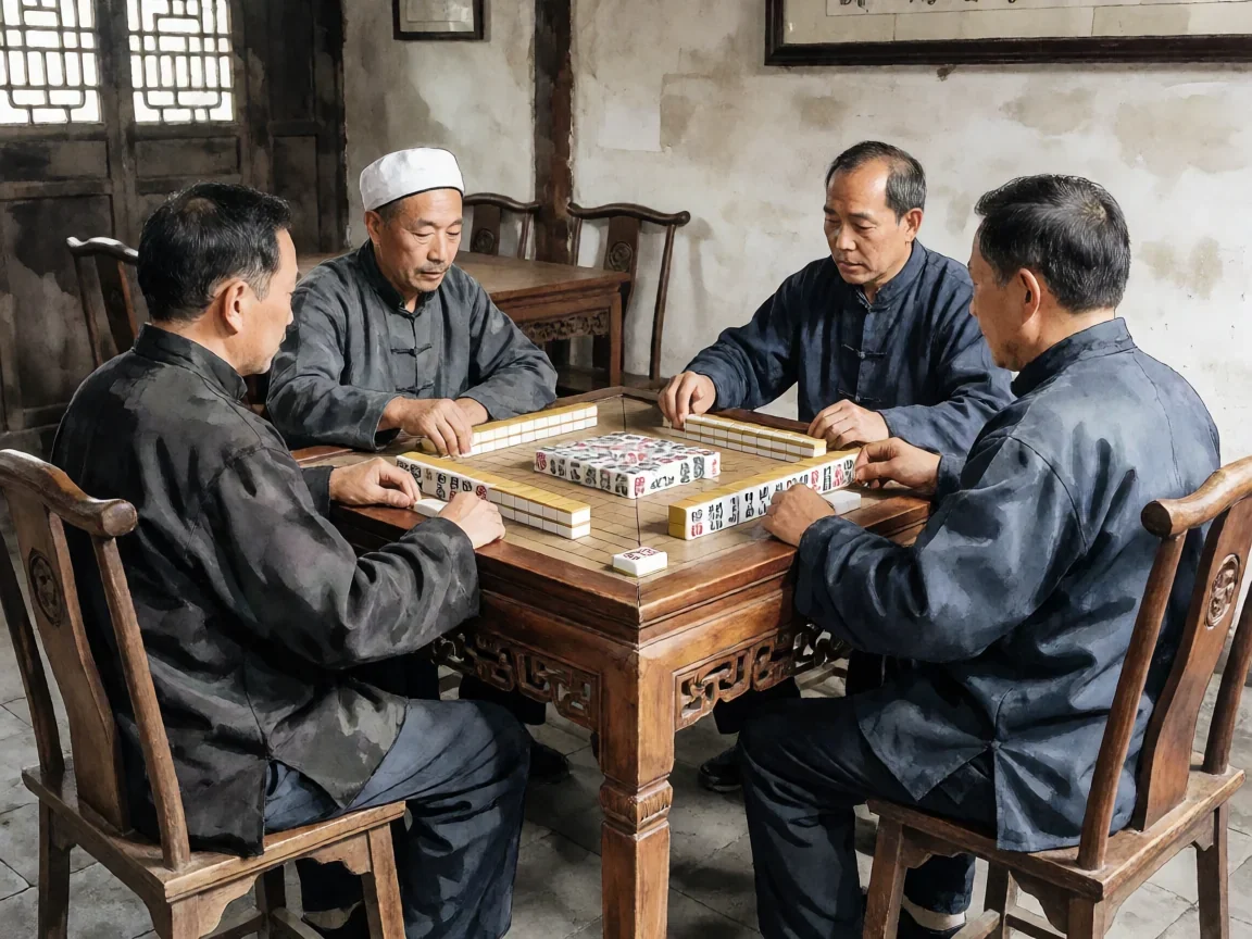 麻将小鸟是一条吗,传统牌桌上的地域差异场景