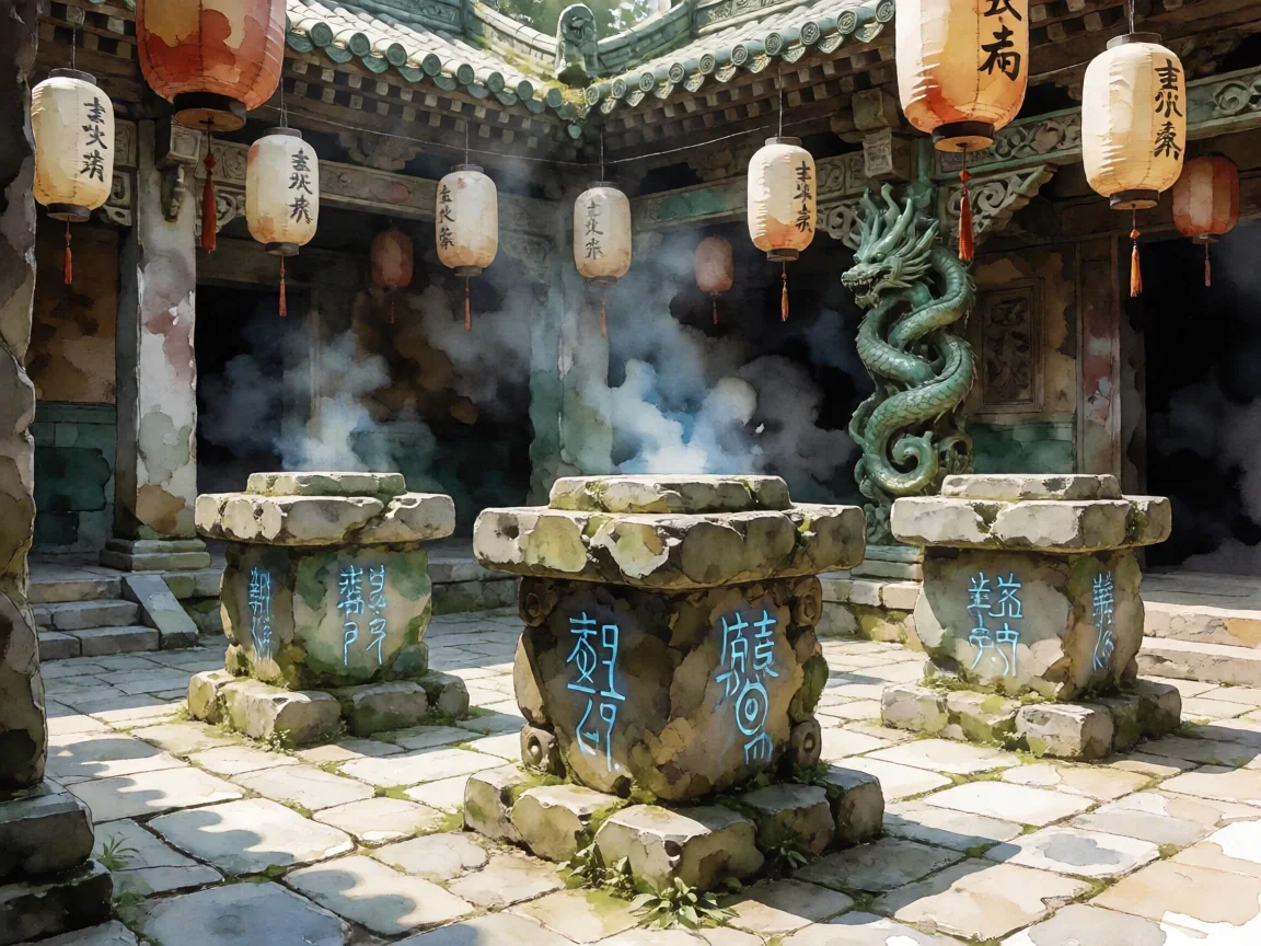御龙在天龙印合成概率,古塔玉佩与符箓流光