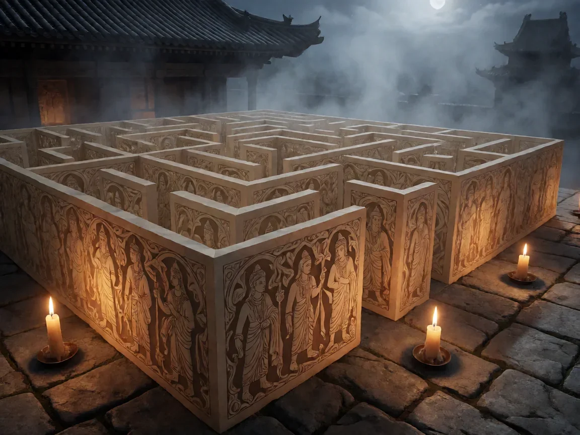 纸嫁衣4第五章嫁衣怎么重玩,纸人迷宫中的烛火幽径