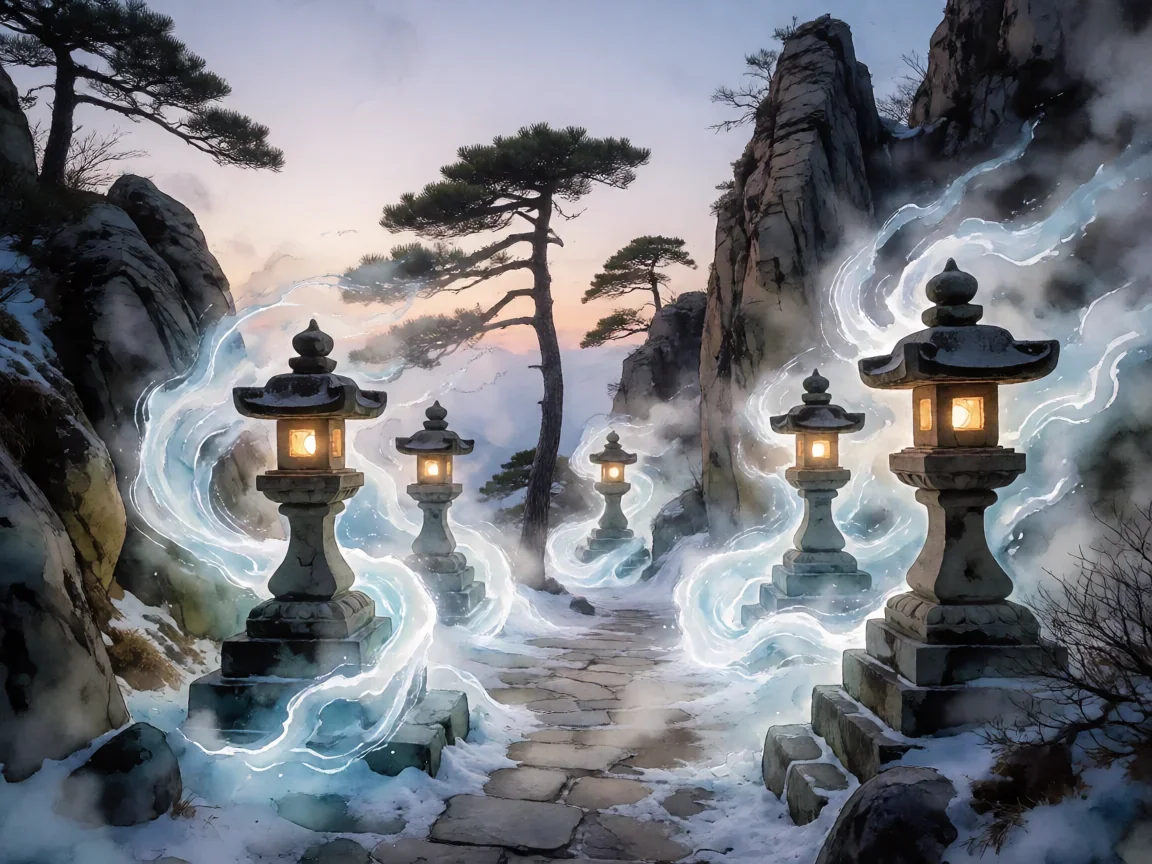 原神满命申鹤的意义是什么,风雪中冰翎飘散的山径