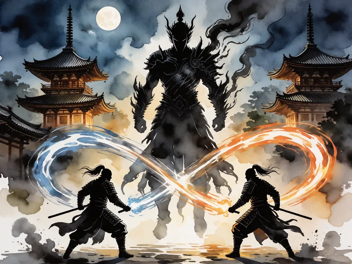 原神云堇武器选什么,月下双刃与宝塔剪影