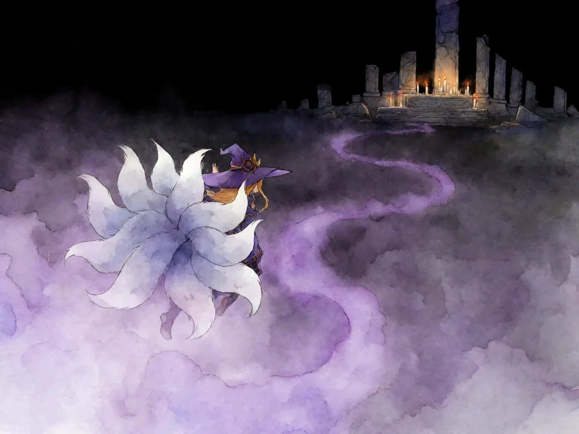 LOL魔女狐狸皮肤效果预览团战辨识空镜