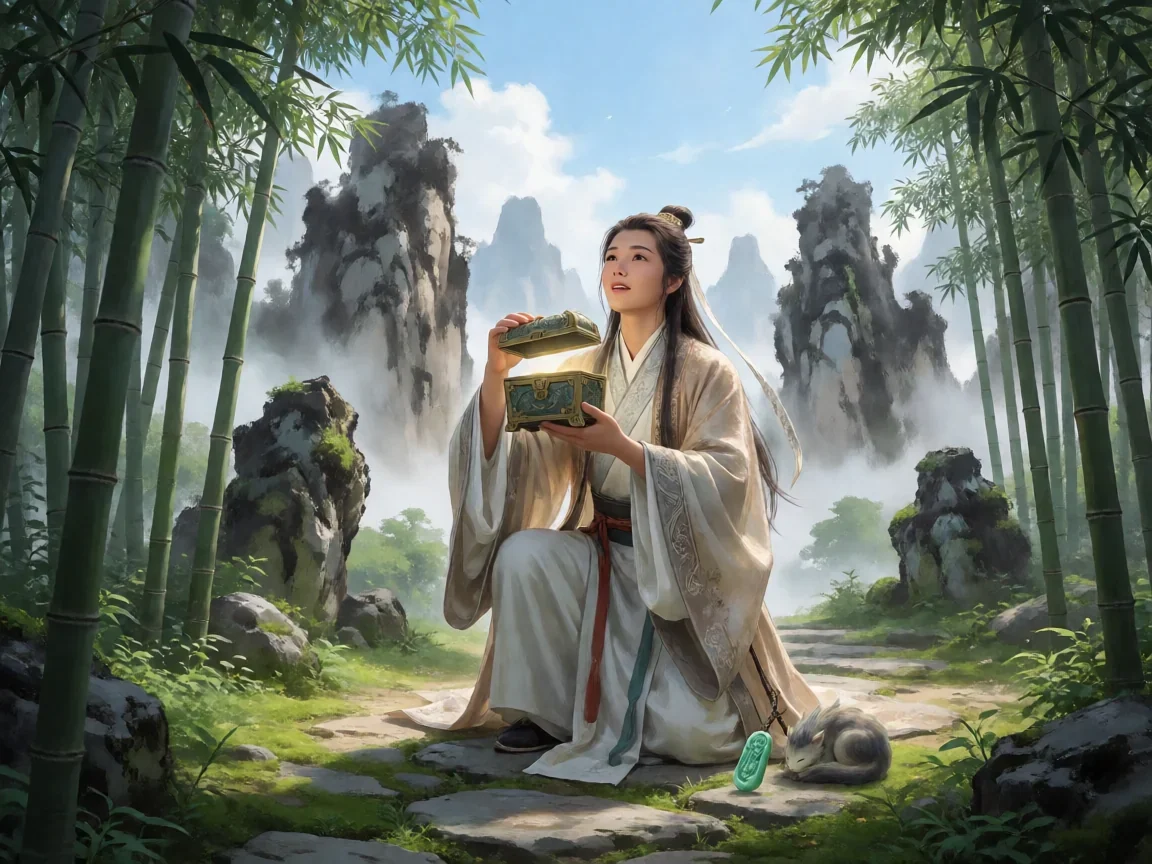 梦幻西游内丹一览表,竹林挖宝旁的灵兽小景