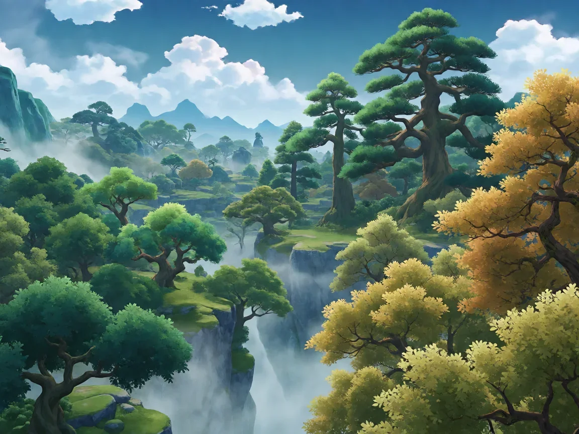 原神全木材采集点汇总,提瓦特各地林木全景